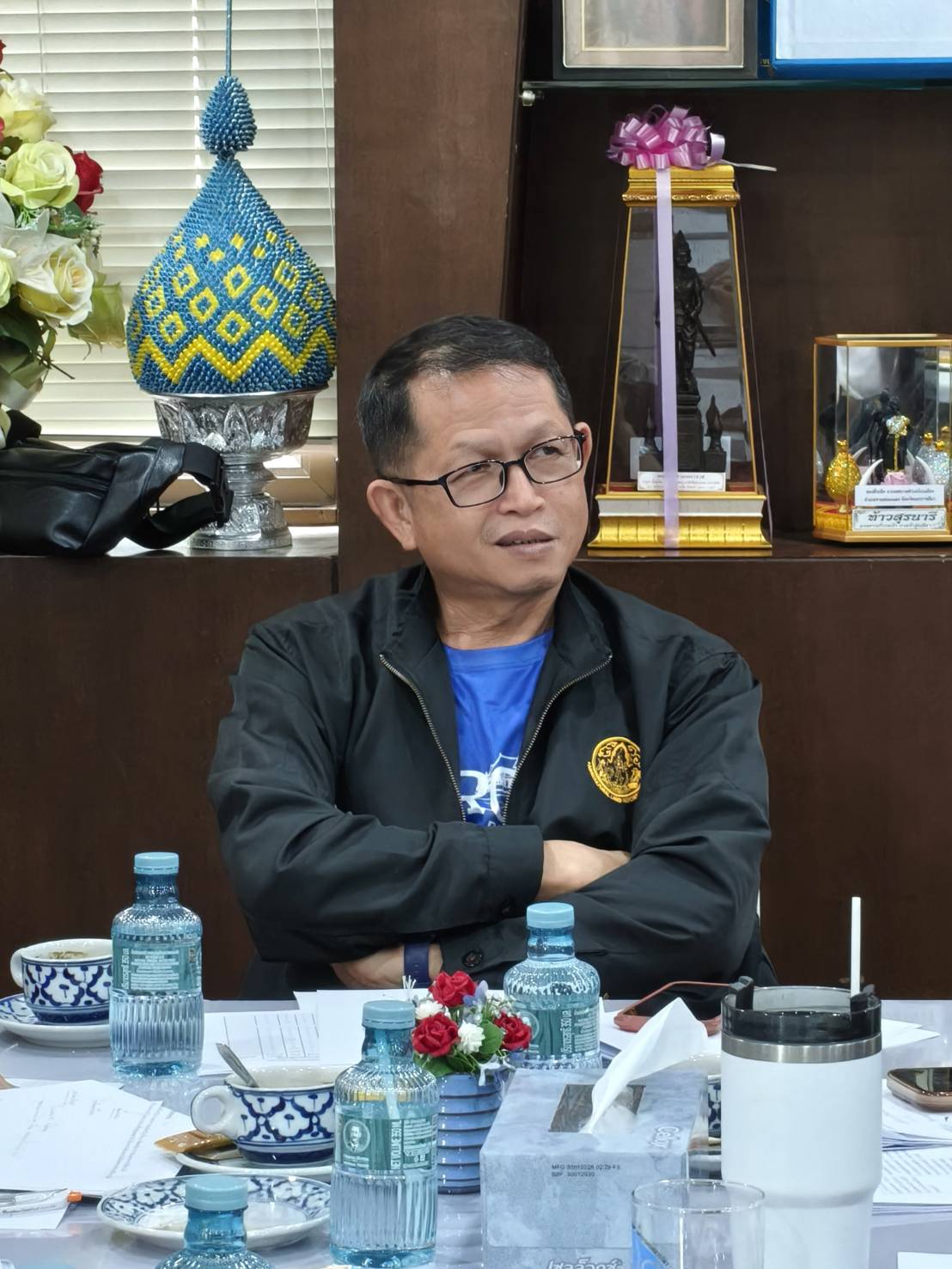 title - ผู้ตรวจราชการ ส.ป.ก. ตรวจเยี่ยม ศูนย์ส่งเสริมและพัฒนาอาชีพเสริมนอกภาคการเกษตร (ศพส.) อำเภอบางไทร จังหวัดพระนครศรีอยุธยา